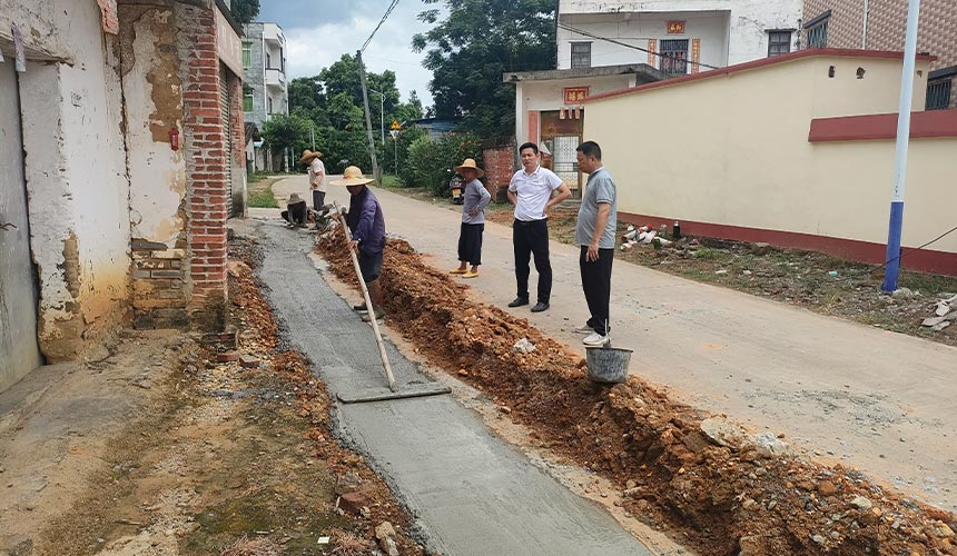 中国联塑助力茂名高州谷篢村乡村焕新升级
